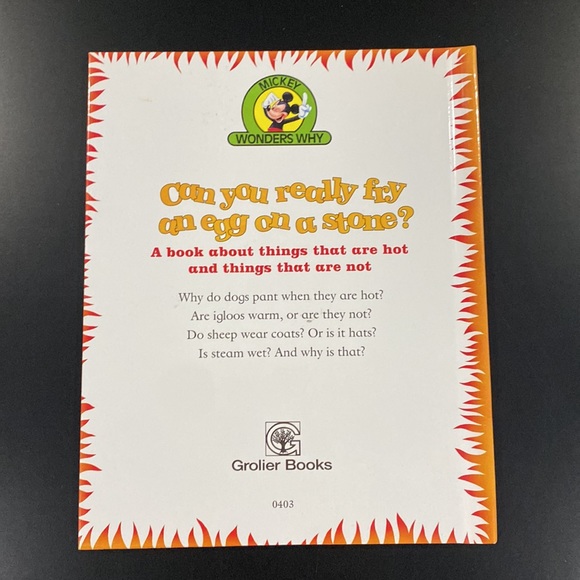 Mickey Wonders Why: Can You Really Fry an Egg on a Stone? - Hardcover Book - Picture 2 of 6